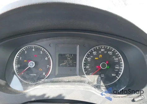 2012 Volkswagen Jetta 2.5L Se из США, поврежденный, VIN 3VWDX7AJ1CM390358